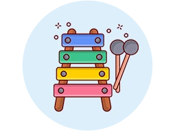 floating pencil decoration